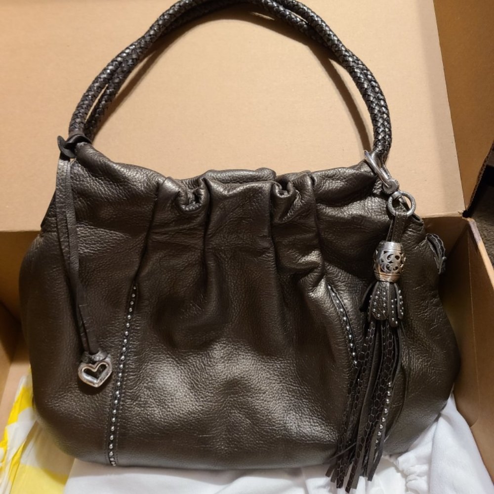 Brighton Pewter Greta Bag